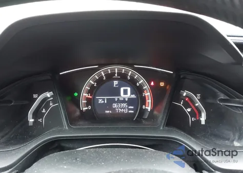 2017 Honda Civic Lx из США, поврежденный, VIN 19XFC2F57HE079136